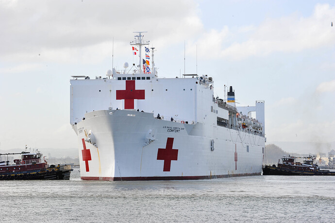 USNS Comfort Arrives in Puerto Rico to Aid Maria Relief Efforts > U.S.  Department of Defense > Defense Department News