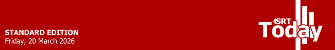 SRT Today Header 20.03.2026