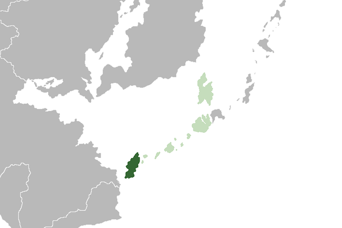 Location of the Fehérőd Special Administrative Region (green) within Sigeta (light green)